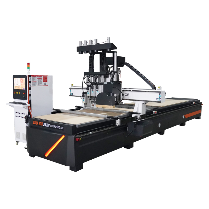 雙工位四工序加鋸片開料機